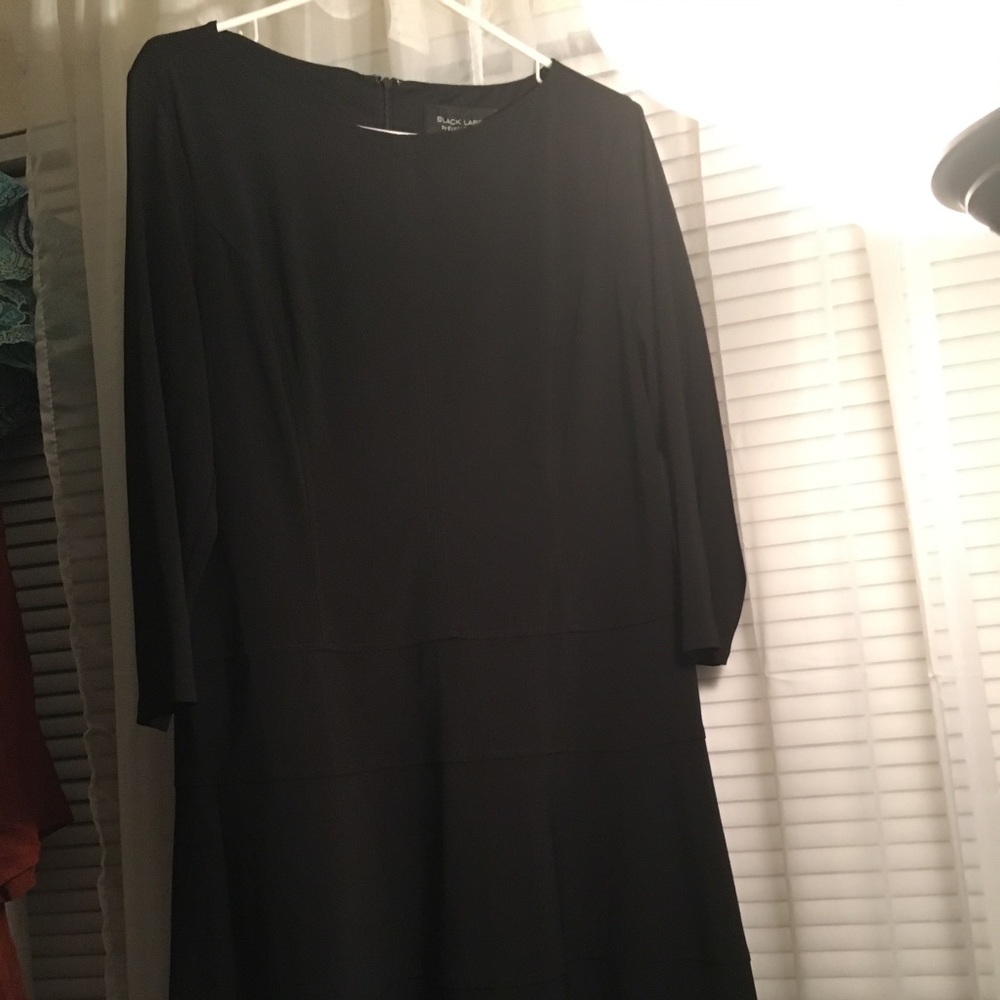 Fun stretch black dress